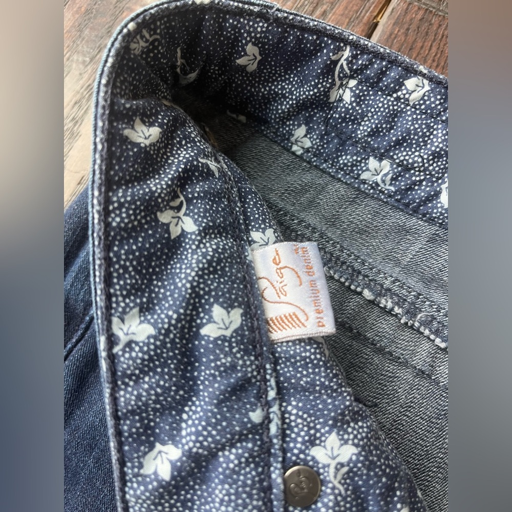 Paige Premium Denim Bermudas - Picture 6 of 7